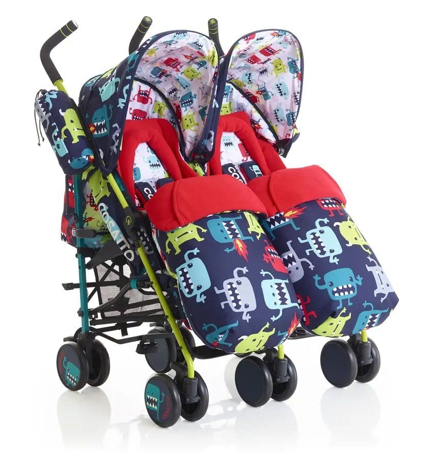 Cosatto double stroller shop monster
