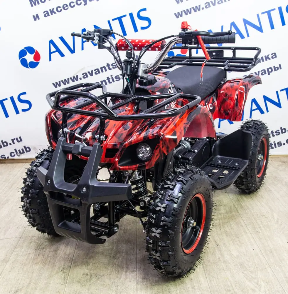 Электроквадроцикл ATV Mini-E 800W купить в магазине Жирафик