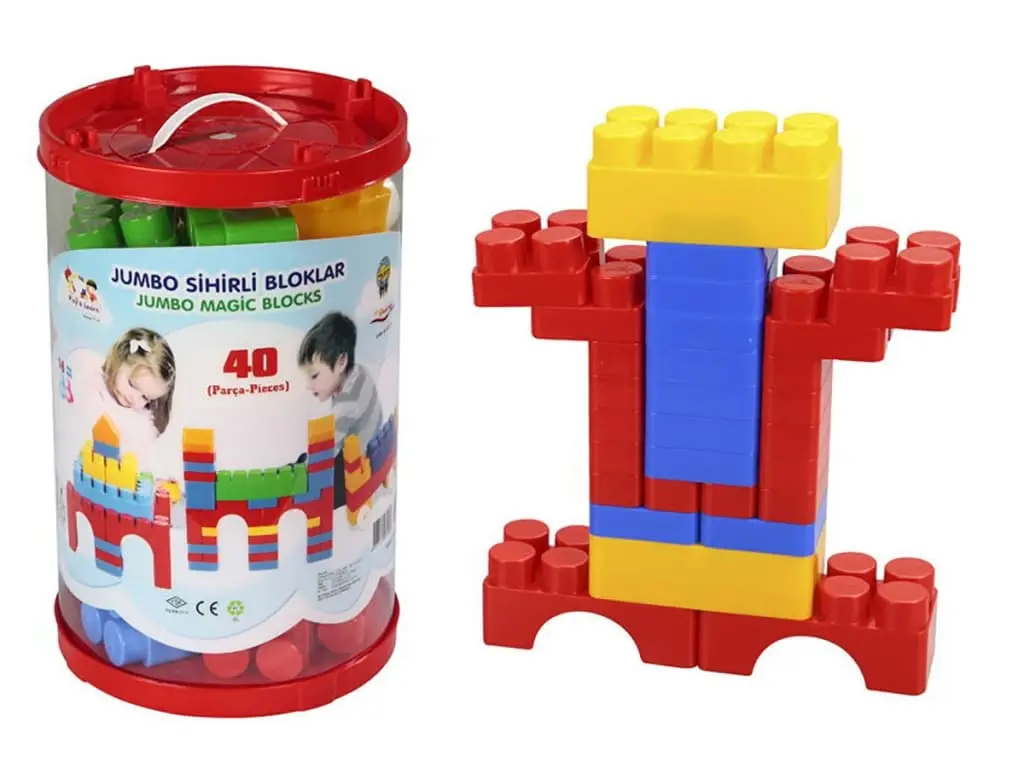 Jumbo legos hot sale