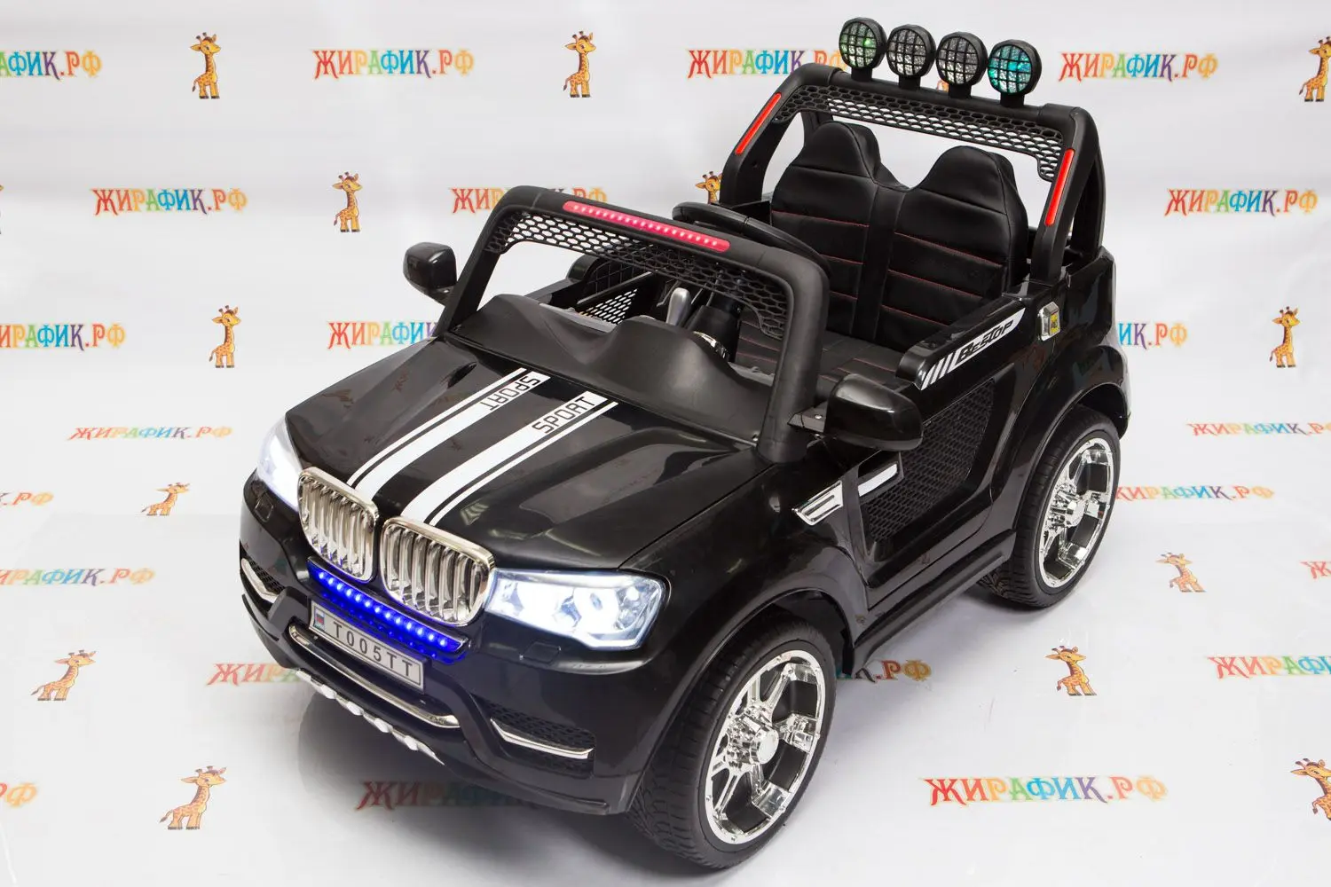 Электромобиль RiverToys BMW T005TT 4WD купить в магазине Жирафик