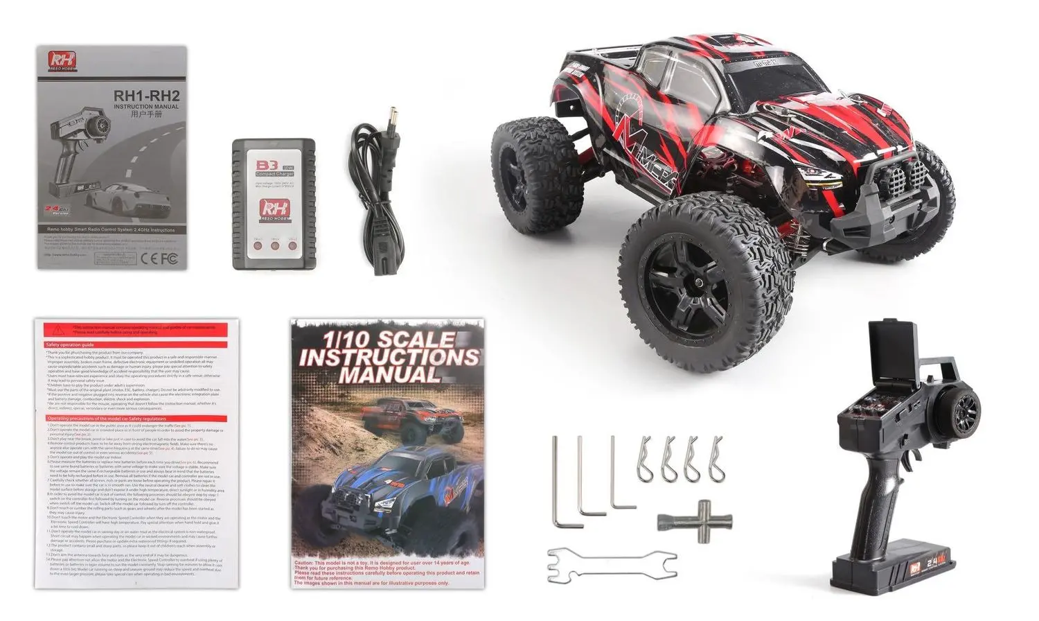 Купить Радиоуправляемая машина Remo Hobby M-Max RH1031 4WD 2.4G 1:10 в  Краснодаре – интернет-магазин «Жирафик»