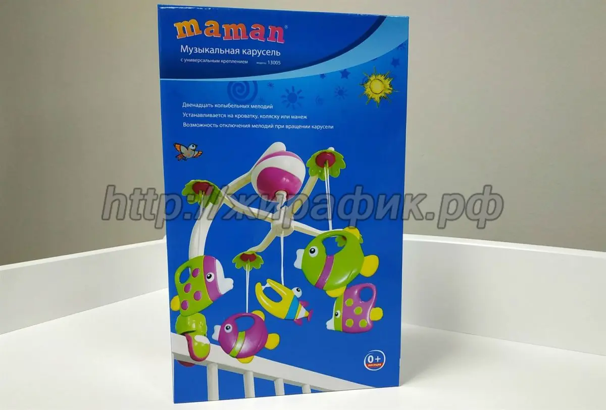 Игрушка Maman «Музыкальная карусель» 13005