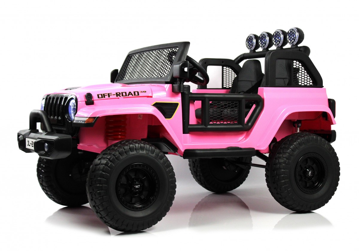 Электромобиль RiverToys Jeep P999BP (Розовый)