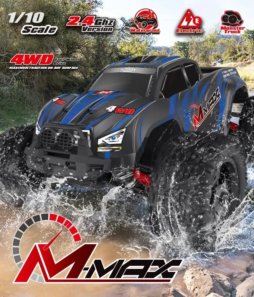 Купить Радиоуправляемая машина Remo Hobby M-Max RH1031 4WD 2.4G 1:10 в  Краснодаре – интернет-магазин «Жирафик»