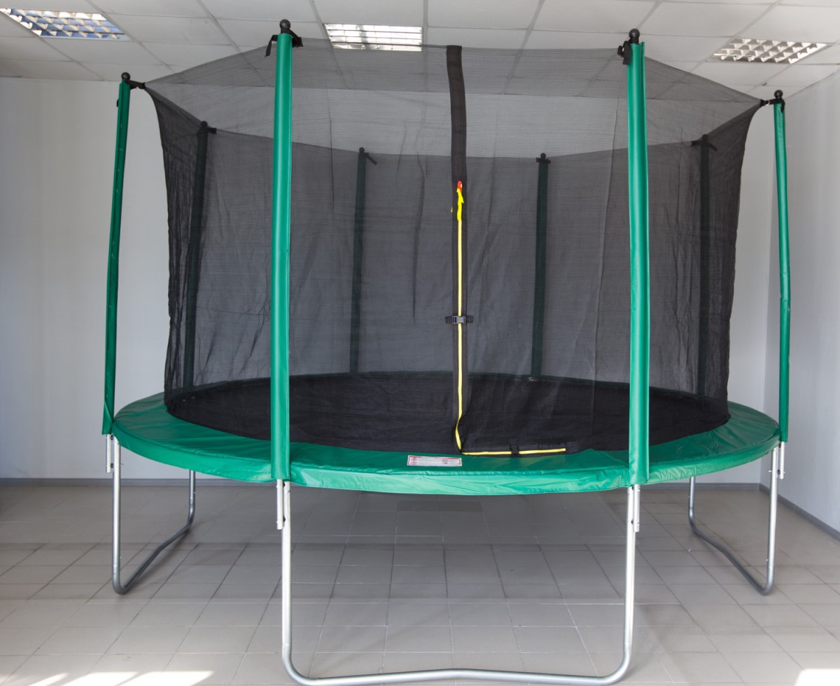 Купить Батут Trampoline Big 12 ft (3,7 м) с сеткой в Краснодаре –  интернет-магазин «Жирафик»