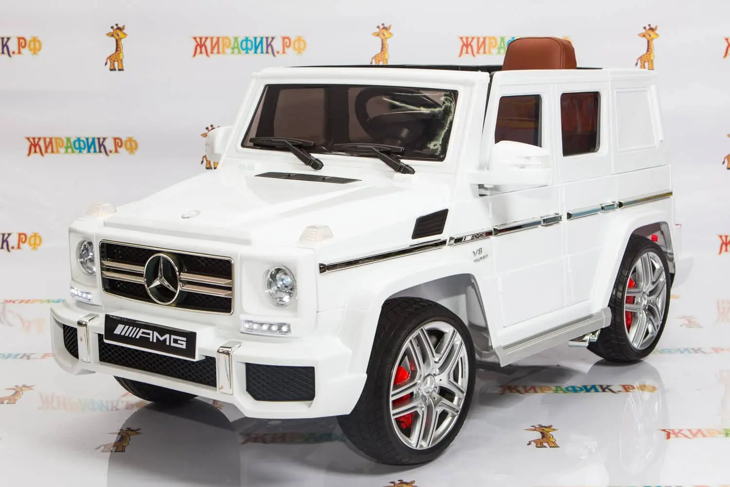 Электромобиль RiverToys Mercedes-Benz G63 (лицензия) купить в магазине  Жирафик