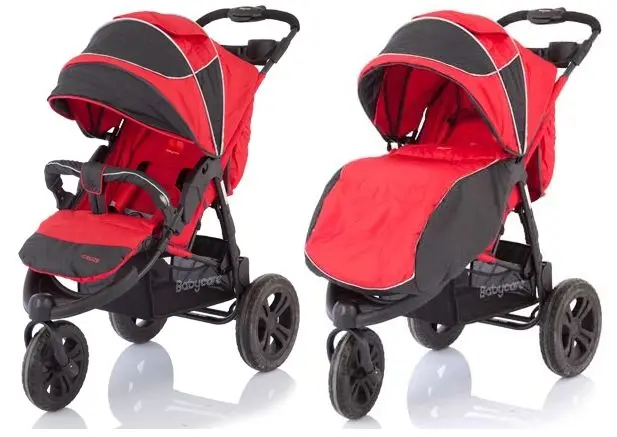 Прогулочная коляска Baby Care Jogger Cruze blue