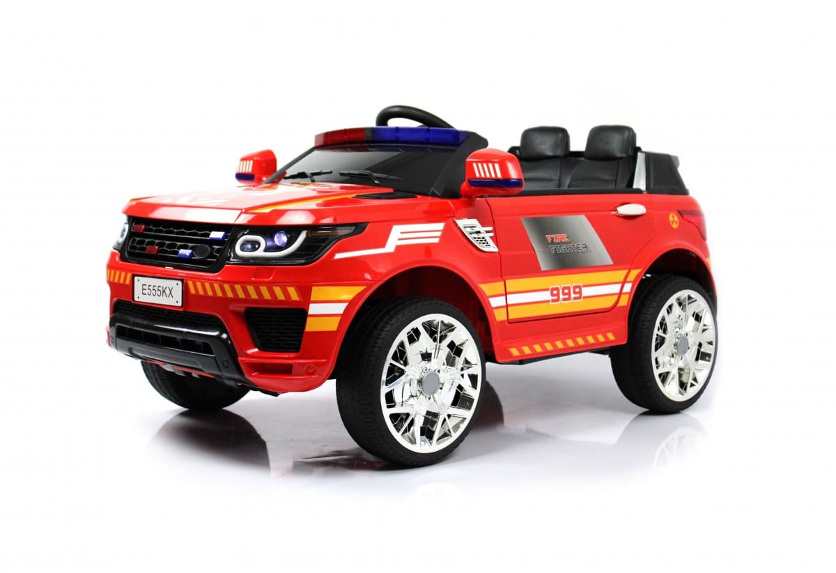 RiverToys Автомобиль Police E555KX, красный