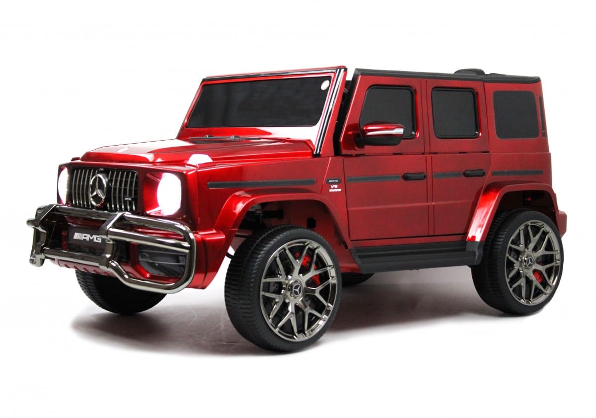 Электромобиль RiverToys Mercedes-AMG G63 (S307) вишневый/глянец