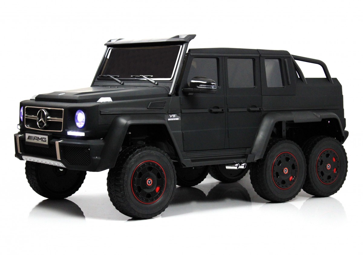 Электромобиль RiverToys Mercedes-Benz G63 AMG 4WD шестиколесный X555XX  купить в магазине Жирафик