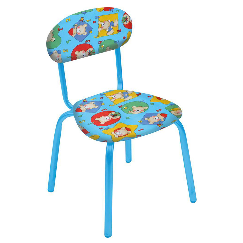 стул детский с мягким сиденьем и спинкой