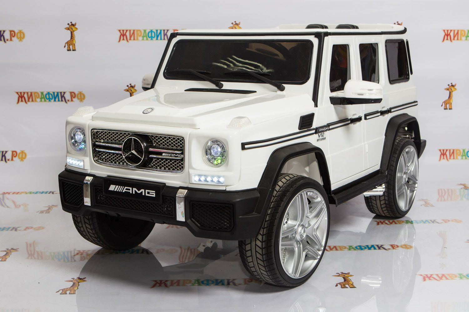 Электромобиль RiverToys Mercedes-Benz G65 AMG (лицензия) купить в магазине  Жирафик