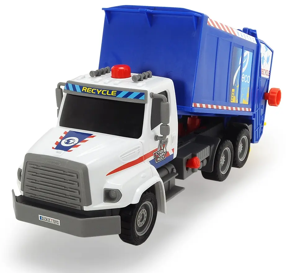 Dickie toys air pump garbage truck shop