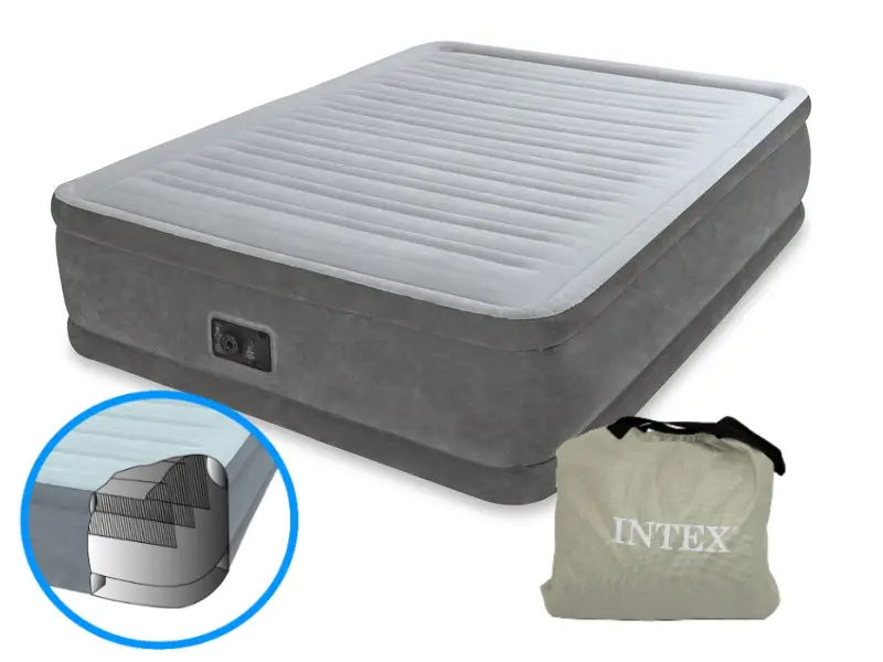 Intex comfort shop plush elevated