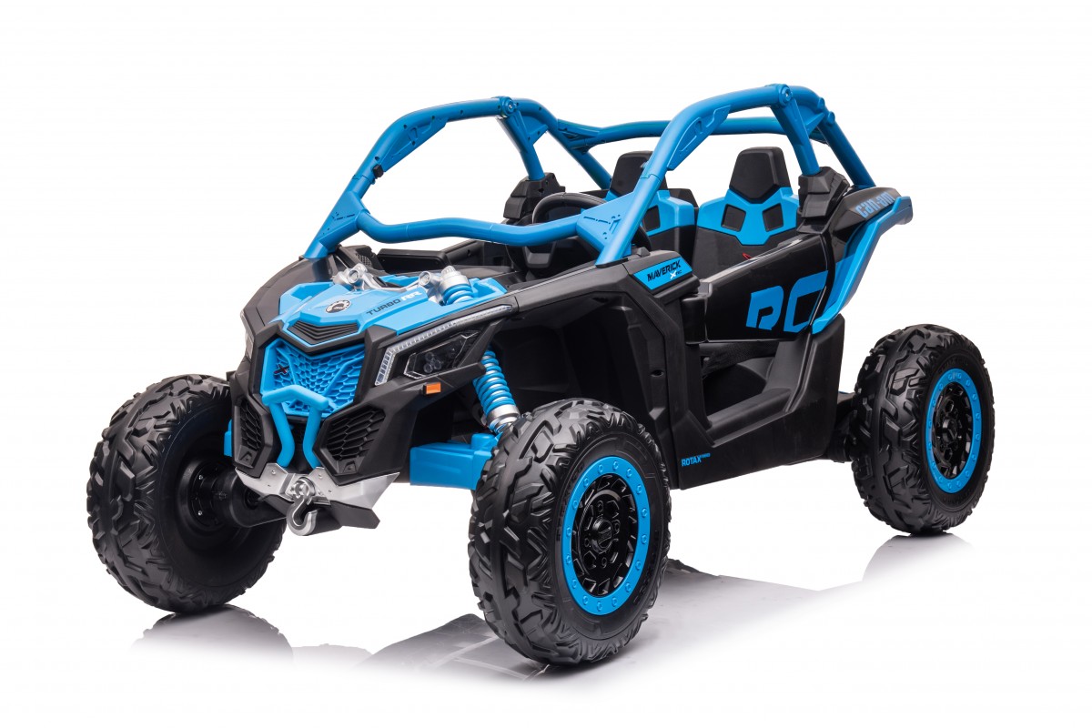 Электромобиль RiverToys BRP Can-Am Maverick (Синий)