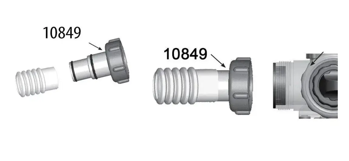 Переходник для насоса для матраса intex