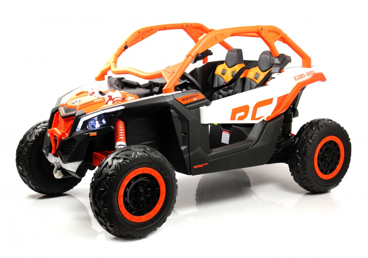 Электромобиль RiverToys BRP Can-Am Maverick (Оранжевый)