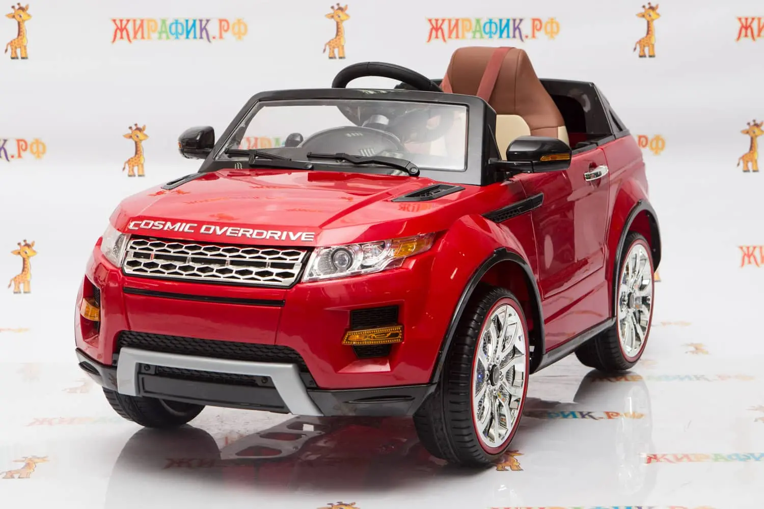 Электромобиль RiverToys Range Rover Evoque купить в магазине Жирафик