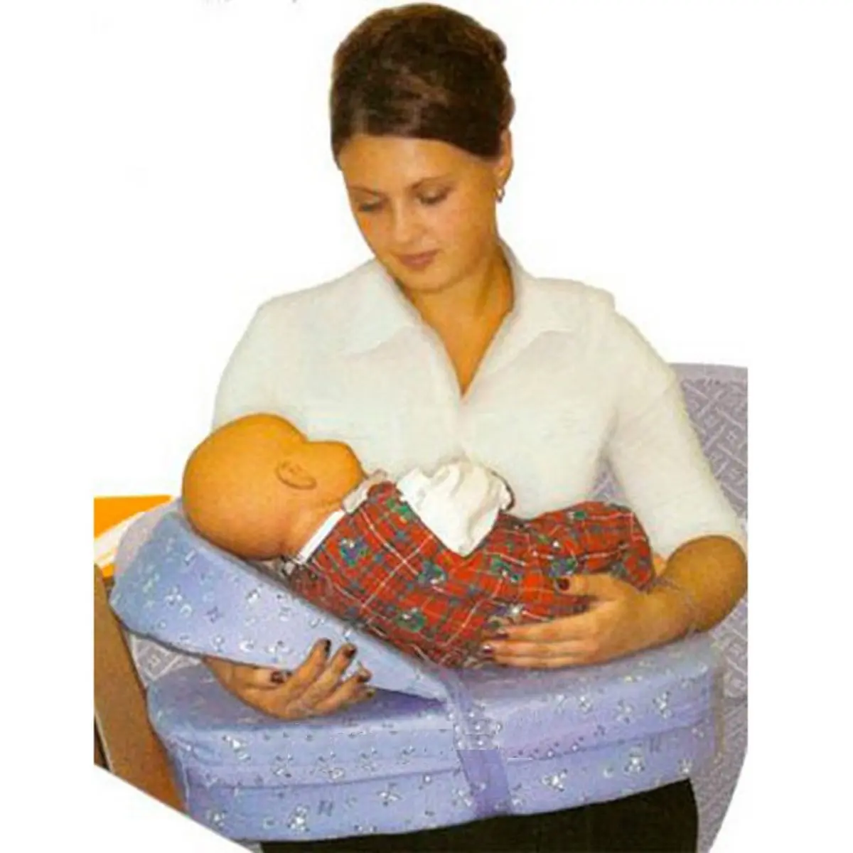 Подушка для кормления новорожденных BabyMoov с наполнителем микро шарики