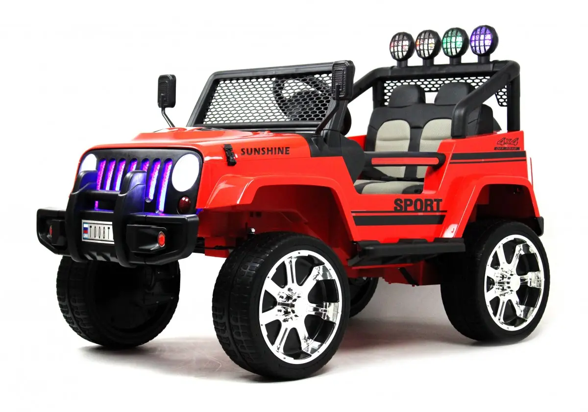 Электромобиль RiverToys Jeep T008TT 4WD купить в магазине Жирафик