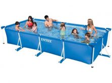 Каркасный прямоугольный бассейн Intex 450x220x84см 28274 Каркасный прямоугольный бассейн Intex 450x220x84см 28274