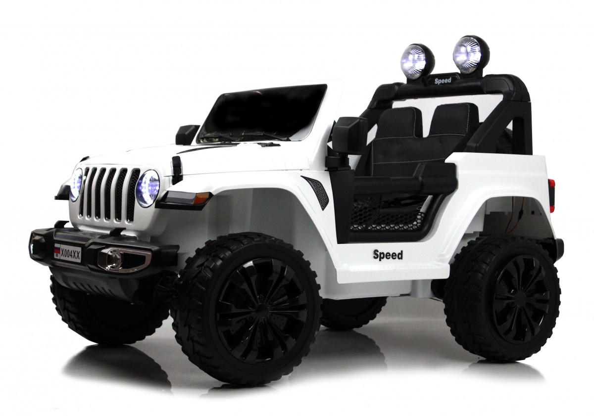 Электромобиль RiverToys Jeep X004XX (Белый)