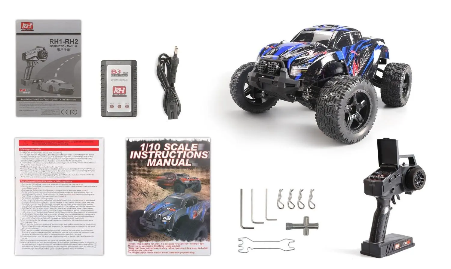 Купить Радиоуправляемая машина Remo Hobby M-Max RH1031 4WD 2.4G 1:10 в  Краснодаре – интернет-магазин «Жирафик»