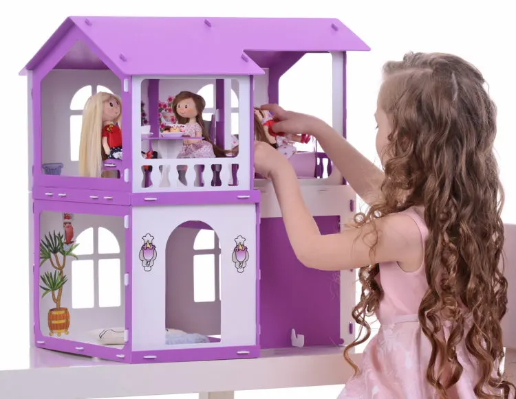 Домики для кукол. Купить домик для Барби. Кукольные домики и мебель в интернет магазине